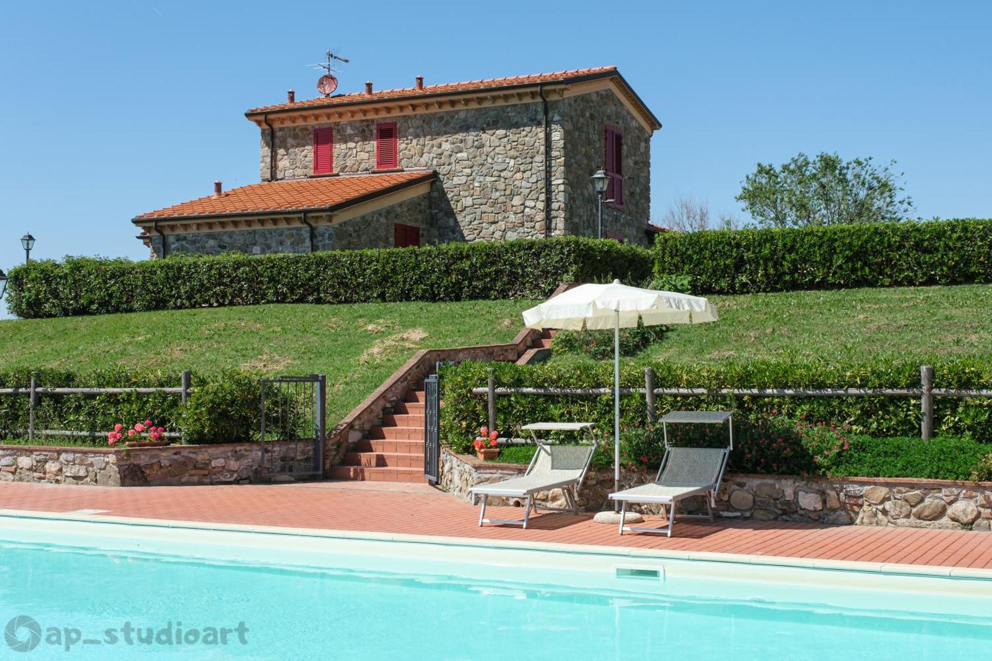 Il Poggio Della Pieve Apartments Santa Luce Kültér fotó