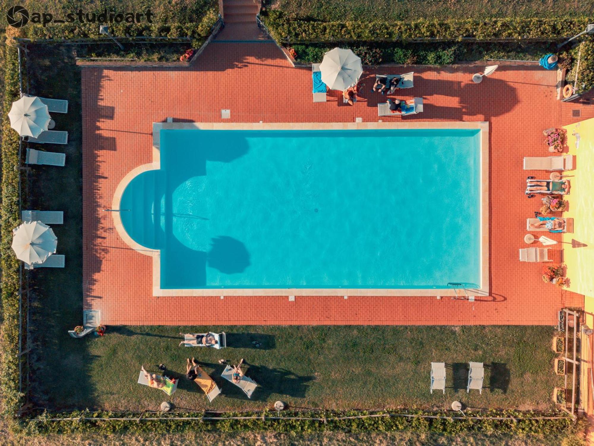 Il Poggio Della Pieve Apartments Santa Luce Kültér fotó