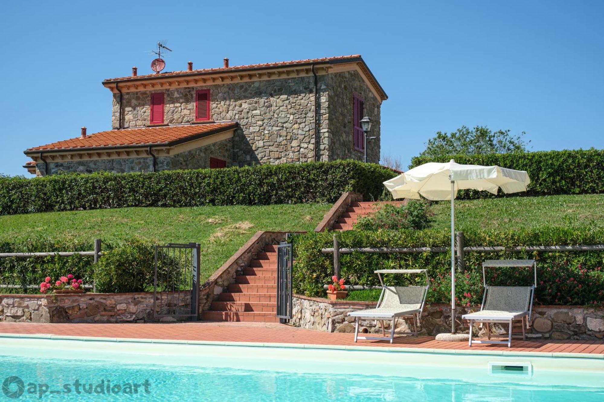 Il Poggio Della Pieve Apartments Santa Luce Kültér fotó